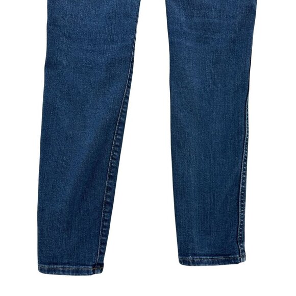 Madewell 10" High-Rise Skinny Distressed Denim Jeans Womens 26 - Picture 6 of 9